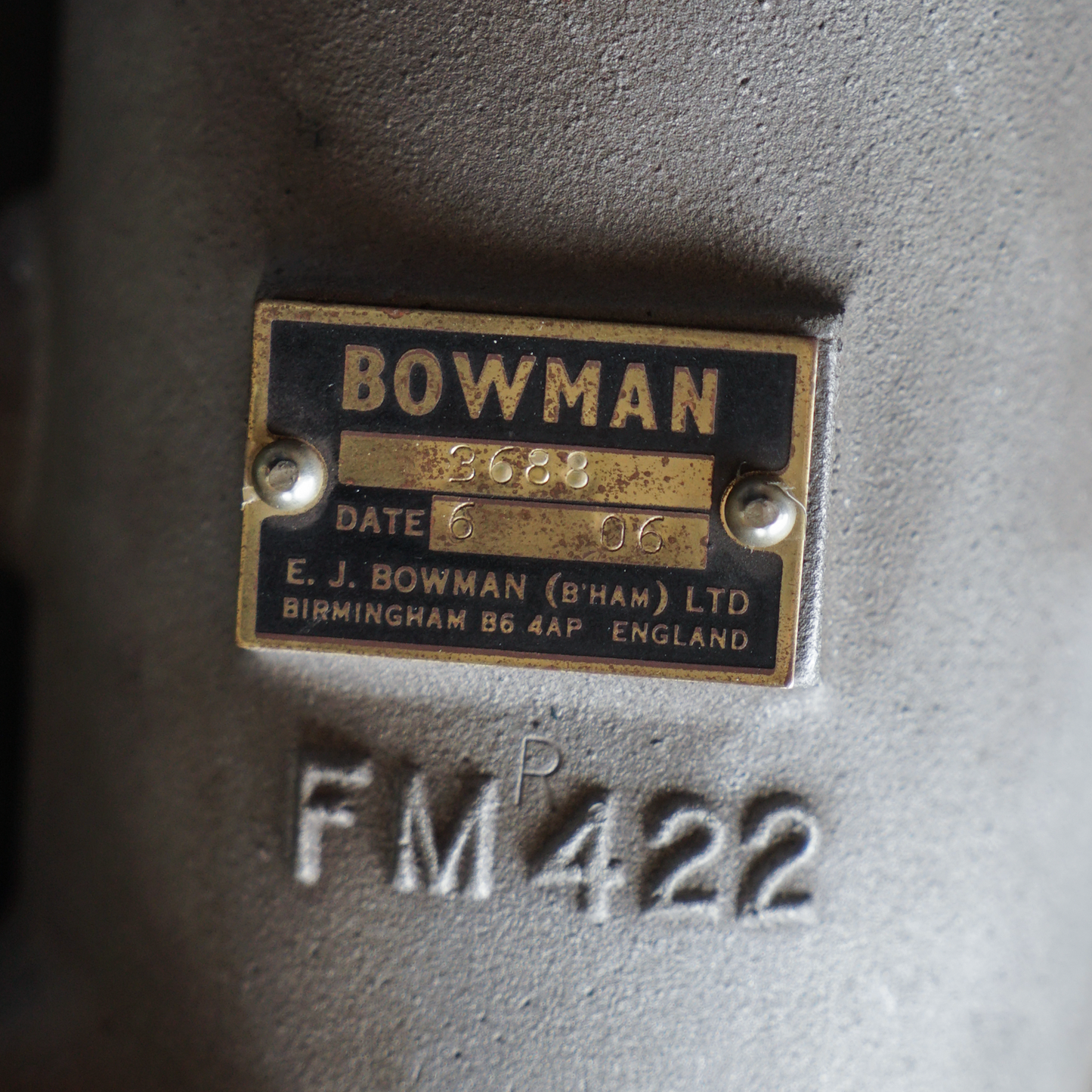 Bowman FM 422-3688 udstød manifold